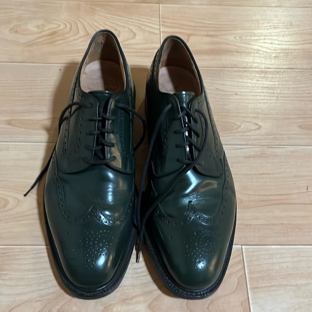 Church’s English shoes green men’s size 11 Oxford dress shoes